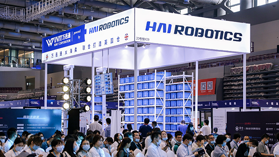 米兰创新携手万邑通亮相海外仓两会，树立跨境电商仓储自动化标杆