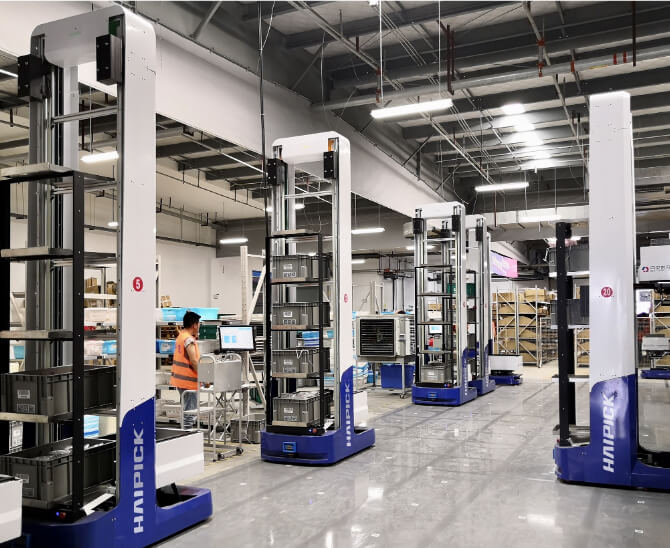 百世供应链佛山服装仓自动化