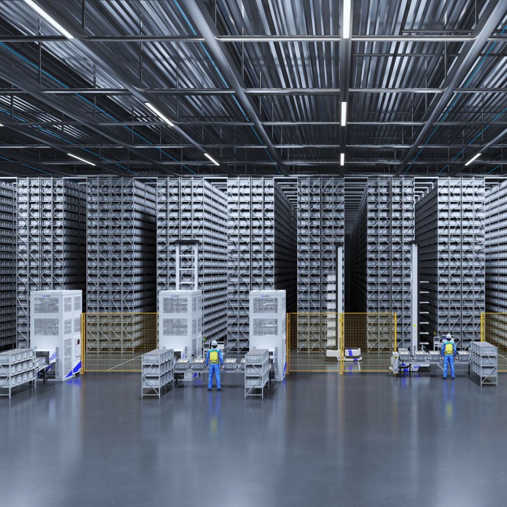 HaiPick System 1 经典货箱到人自动化拣选方案